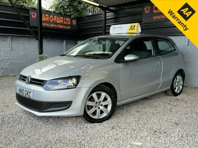 Second-hand VW Polo SE 85 CP (62 kW) 2010 Argintiu Hatchback