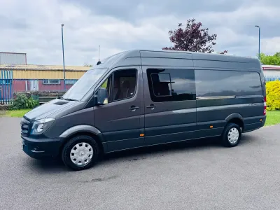 Usado Mercedes Sprinter 163 HP (119 kW) 2016 Cinzento Van