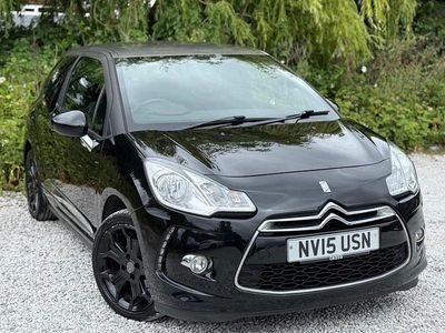 Black Used 2015 DS Automobiles DS3 Hatchback | £2,995 (Fair price)