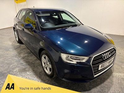 Blue Used 2017 Audi A3 Sportback Design Hatchback | £7,690 (Fair price)