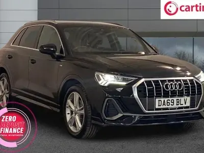 Used Audi Q3 S-Line 150 HP (110 kW) 2020 Black SUV