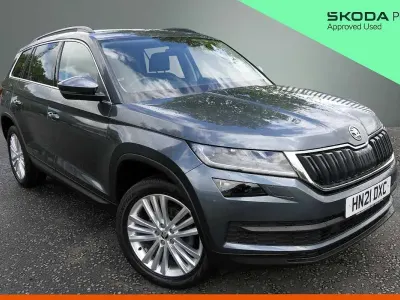 Used Skoda Kodiaq SE L 110 HP (80 kW) 2021 Quartz grey metallic SUV