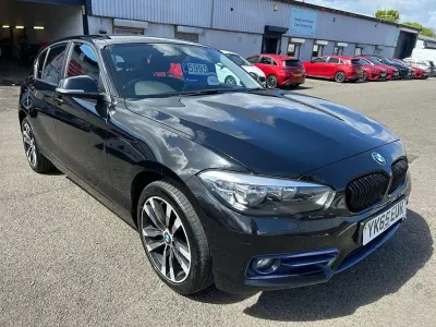 Usado BMW 118 Sport Line 2015 Negro Utilitario
