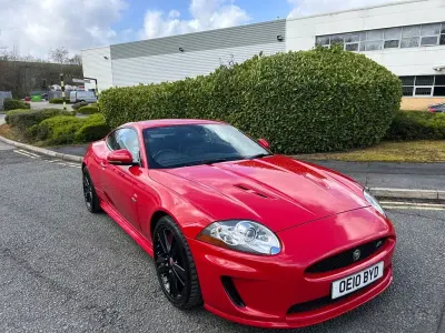 Used Jaguar XK Supercharged 502 HP (369 kW) 2010 Red Coupe