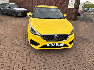 Used MG MG3 Excite 106 HP (77 kW) 2022 Yellow Hatchback