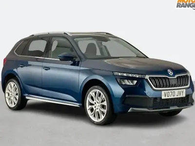 Used Skoda Kamiq SE L 115 HP (84 kW) 2021 Blue SUV