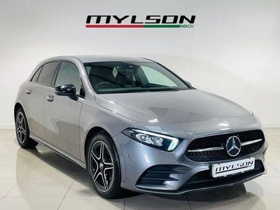 Used Mercedes A250 AMG line 218 HP (160 kW) 2021 Grey Hatchback