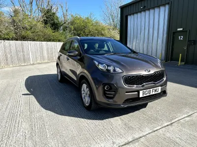 Begagnad Kia Sportage 130 HK (95 kW) 2018 Brun SUV
