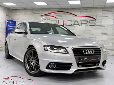 Used Audi A4 S-Line 143 HP (105 kW) 2010 Silver Sedan