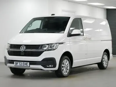 Used VW T6.1 Highline 150 HP (110 kW) 2022 White Van