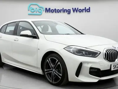 Used BMW 118 M Sport 136 HP (100 kW) 2021 White Hatchback