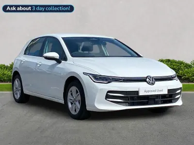 New VW Golf VIII Life 115 HP (84 kW) 2026 White Hatchback