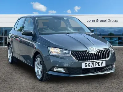 Used Skoda Fabia SE L 94 HP (69 kW) 2021 Grey Hatchback