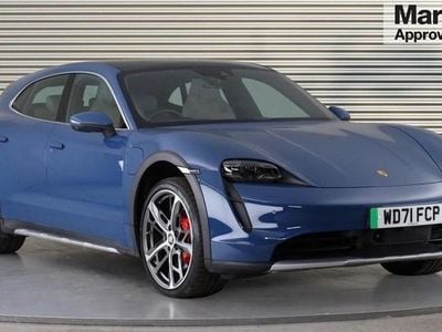 Blue Used 2022 Porsche Taycan Cross Turismo Sedan | £46,495 (Good price)
