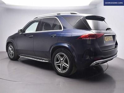 Used Mercedes GLE350 AMG line 362 HP (266 kW) 2022 Blue SUV