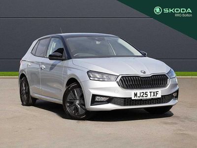 Used Skoda Fabia Design Edition 94 HP (69 kW) 2025 Brilliant silver metallic black magic pearl effect Hatchback