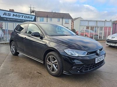 New VW Polo R-line 2025 Black Hatchback