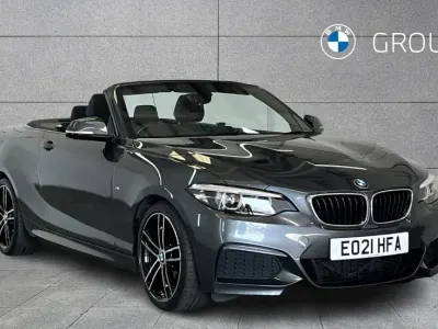 Used BMW 218 M Sport 134 HP (98 kW) 2021 Grey Cabriolet
