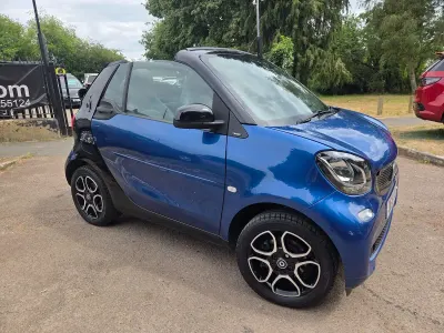Used Smart ForTwo Cabrio Prime 2018 Black Cabriolet
