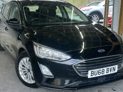 Used Ford Focus Titanium 125 HP (91 kW) 2018 Black Hatchback