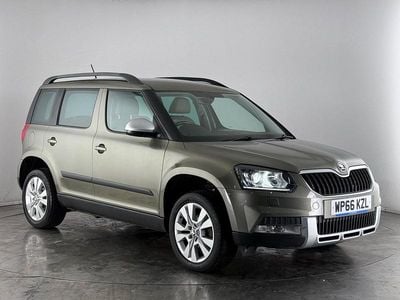 Green Used 2016 Skoda Yeti SE L SUV | £12,800 (Fair price)