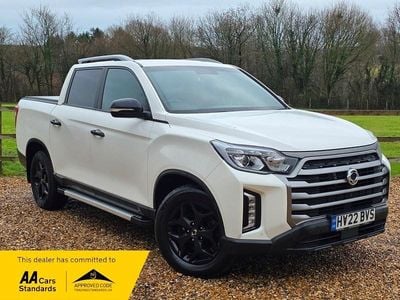 White Used 2022 Ssangyong (KGM) Musso Pickup | £16,990 (Good price)