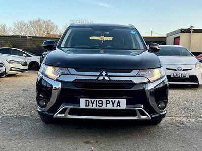 Used Mitsubishi Outlander P-HEV 2019 Black Estate