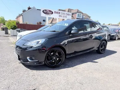 Used Vauxhall Corsa Edition 115 HP (84 kW) 2016 Black Hatchback