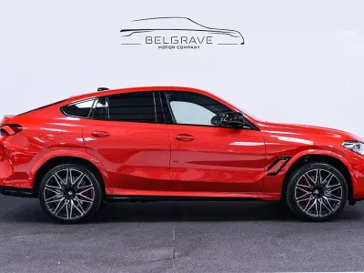 Begagnad BMW X6 M Competition Edition 625 HK (459 kW) 2023 Röd SUV