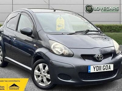 Grey Used 2011 Toyota Aygo Hatchback | £2,595 (Fair price)