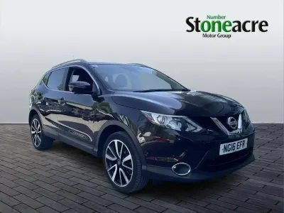 Used Nissan Qashqai Tekna 110 HP (80 kW) 2016 Black SUV