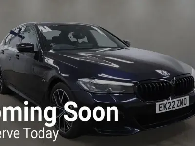 Used BMW 530e M Sport 2022 Black Sedan