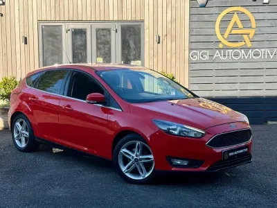 Usado Ford Focus Zetec 115 HP (84 kW) 2015 Vermelho Citadino