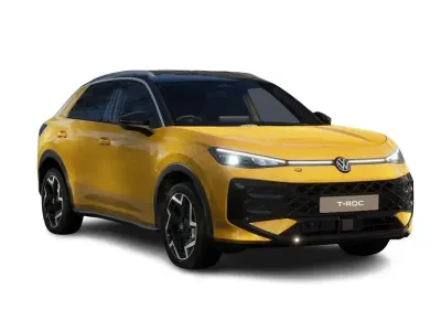 New VW T-Roc R-line 2026 Yellow SUV