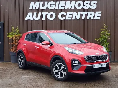 Used Kia Sportage 177 HP (130 kW) 2018 Red SUV