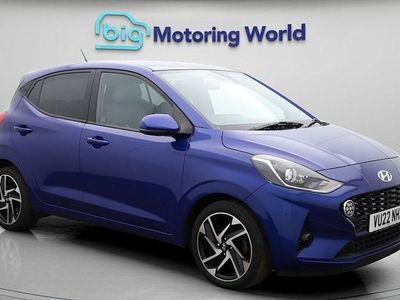 Used Hyundai i10 Premium 67 HP (49 kW) 2022 Blue Hatchback