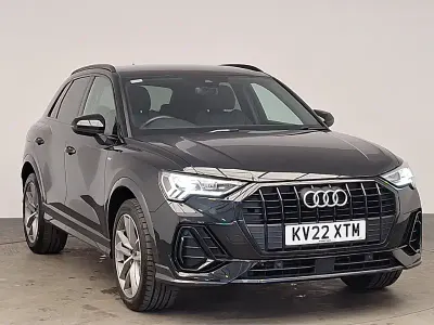 Used Audi Q3 Black Edition 150 HP (110 kW) 2022 Black SUV