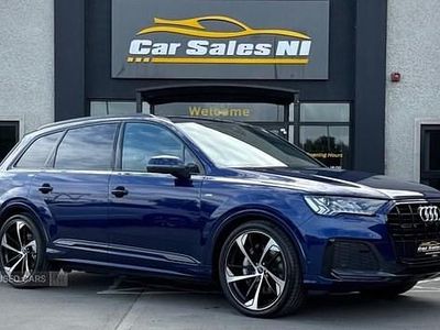 Used Audi Q7 S-Line 286 HP (210 kW) 2023 Blue SUV