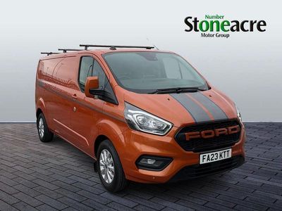 Used Ford Transit Custom Limited 170 HP (125 kW) 2023 Orange Van