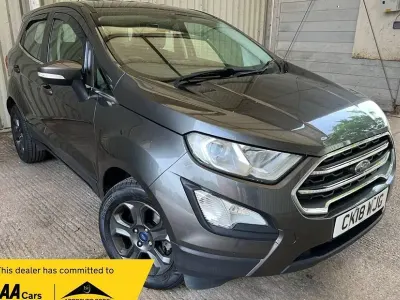 Begagnad Ford Ecosport Zetec 125 HK (91 kW) 2018 Grå SUV