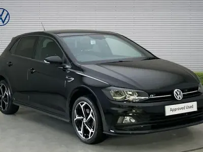 Używany VW Polo R-line 116 KM (85 kW) 2020 Czarny Hatchback