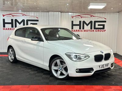 White Used 2015 BMW 116 Sport Line Hatchback | £7,595 (Fair price)