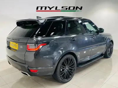 Używany Land Rover Range Rover Sport Autobiography Dynamic 306 KM (225 kW) 2018 Szary SUV