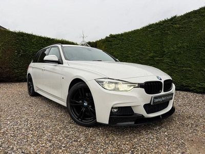 White Used 2017 BMW 320 M Sport Estate | £13,495 (Fair price)