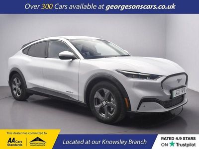 Used Ford Mustang Mach-E Standard Range 197 kW (269 HP) 2021 White SUV