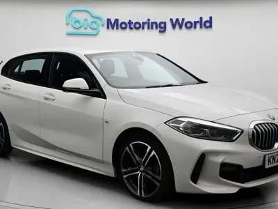 Used BMW 118 M Sport 136 HP (100 kW) 2023 White Hatchback