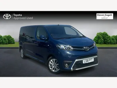 Used Toyota Proace Verso City 178 HP (130 kW) 2018 Blue Estate