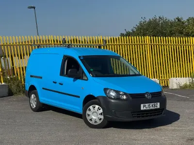 Used VW Caddy Startline 102 HP (75 kW) 2015 Blue MPV