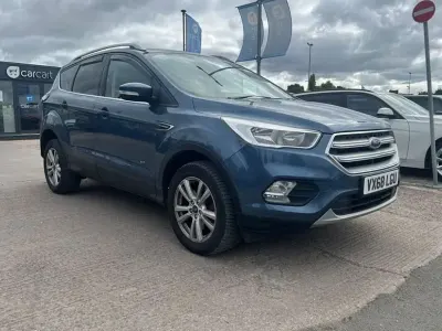 Used Ford Kuga Zetec 176 HP (129 kW) 2018 Blue SUV