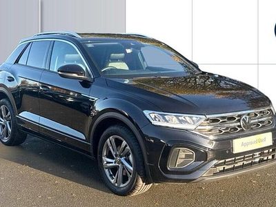 Black Used 2025 VW T-Roc R-line SUV | £26,614 (Fair price)